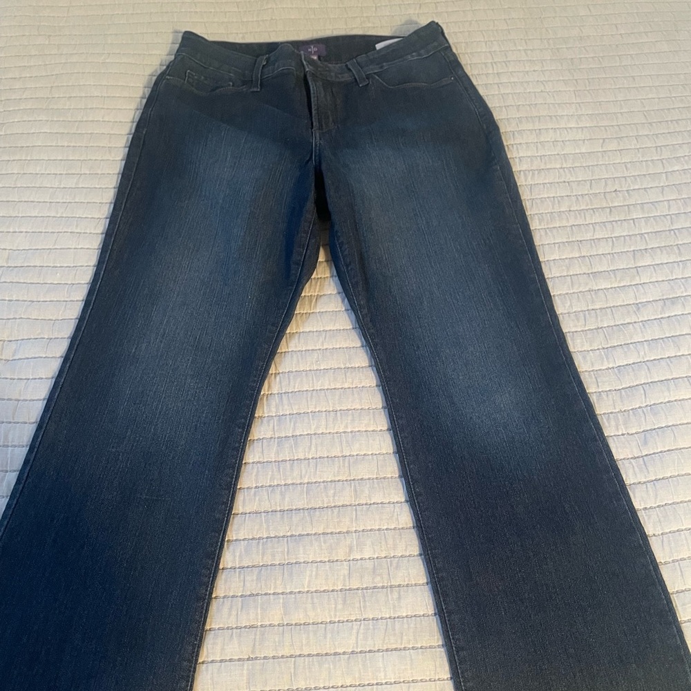 NYDJ straight leg jeans.